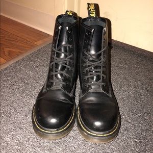 Matte Black Doc Martens